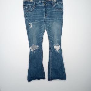 American Eagle artist flare jeans size 18